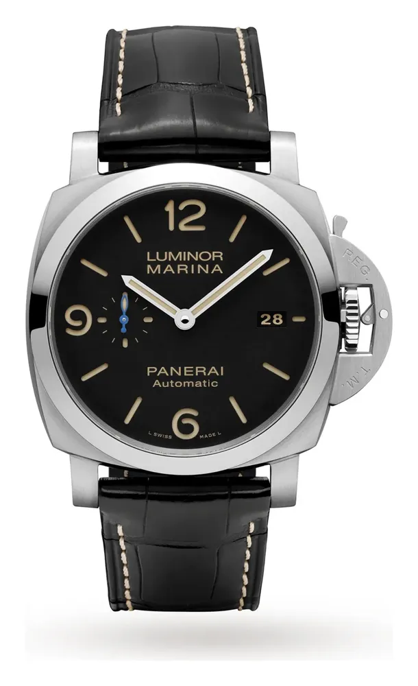 Panerai Luminor Marina 44mm PAM01312, reference PAM01312, black dial, stainless steel case
